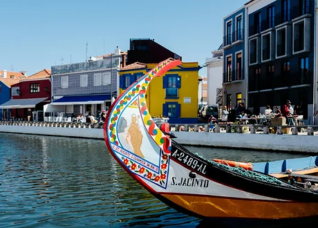 Moliceiro laivelis Aveiro kanale