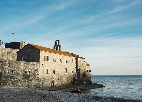 Budvos senamiestis prie jūros