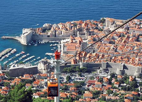 Dubrovnikas ir lynų keltuvas į Srdžo kalną