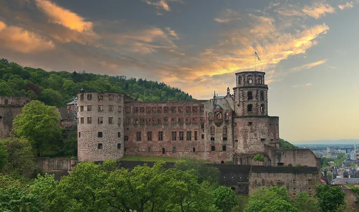 Heidelbergo pilies griuvėsiai