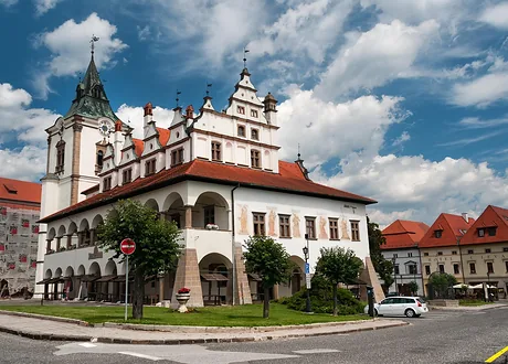 Levočos rotušė ir Šv. Jokūbo bažnyčia