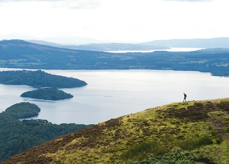 Loch Lomondas nuo Conic Hill