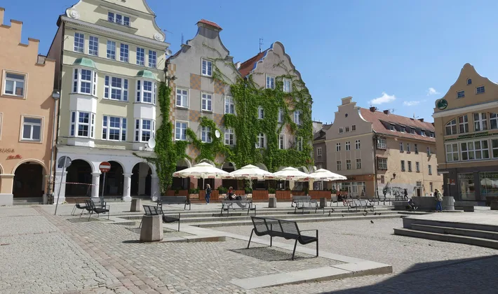 Olštyno senamiesčio turgaus aikštė